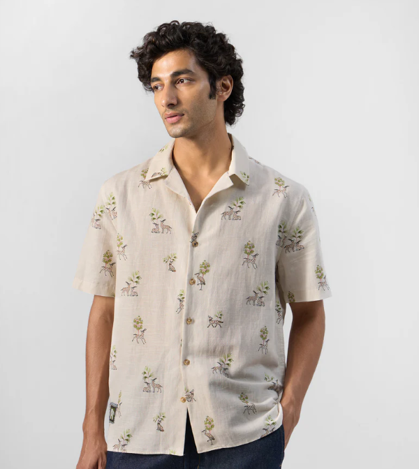 Bena Shirt - Cotton Blend Relaxed Fit